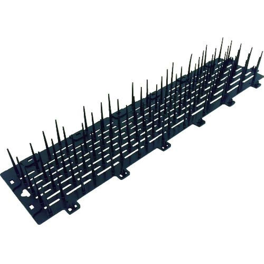 TRUSCO Bird Repellent Sheet Stainless Steel Pin Wide (12 pieces) TBPS-SUS-W-12P