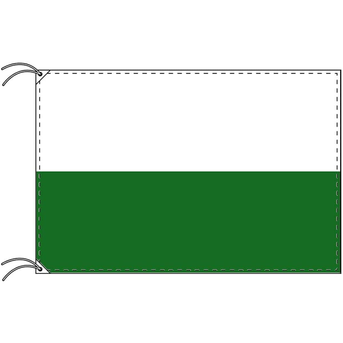 TOSPA German State Flag Mecklenburg-Vorpommern 70 x 105 cm Made of Tetoron Made in Japan