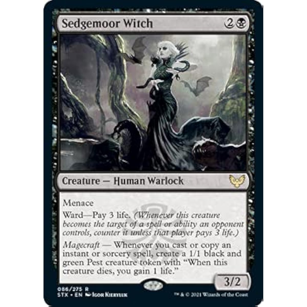 Magic: The Gathering - Sedgemoor Witch - Foil - Strixhaven: School of Mages