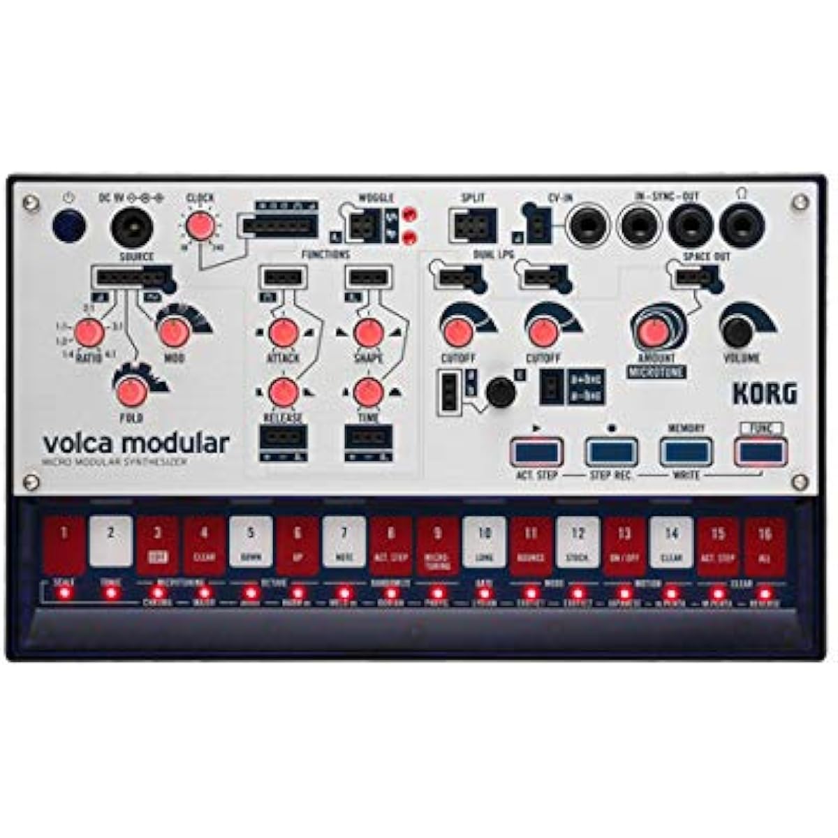 KORG Synthesizer volca modular Semi-modular synth sequencer