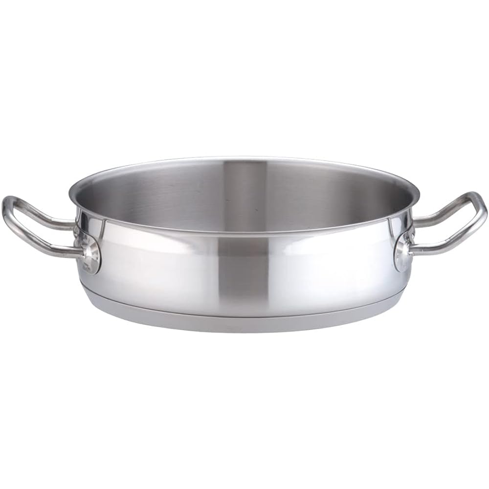 Endo Shoji Commercial TKG PRO Outer Pot (No Lid) 30cm Induction Cooker Compatible Stainless Steel ASTD930