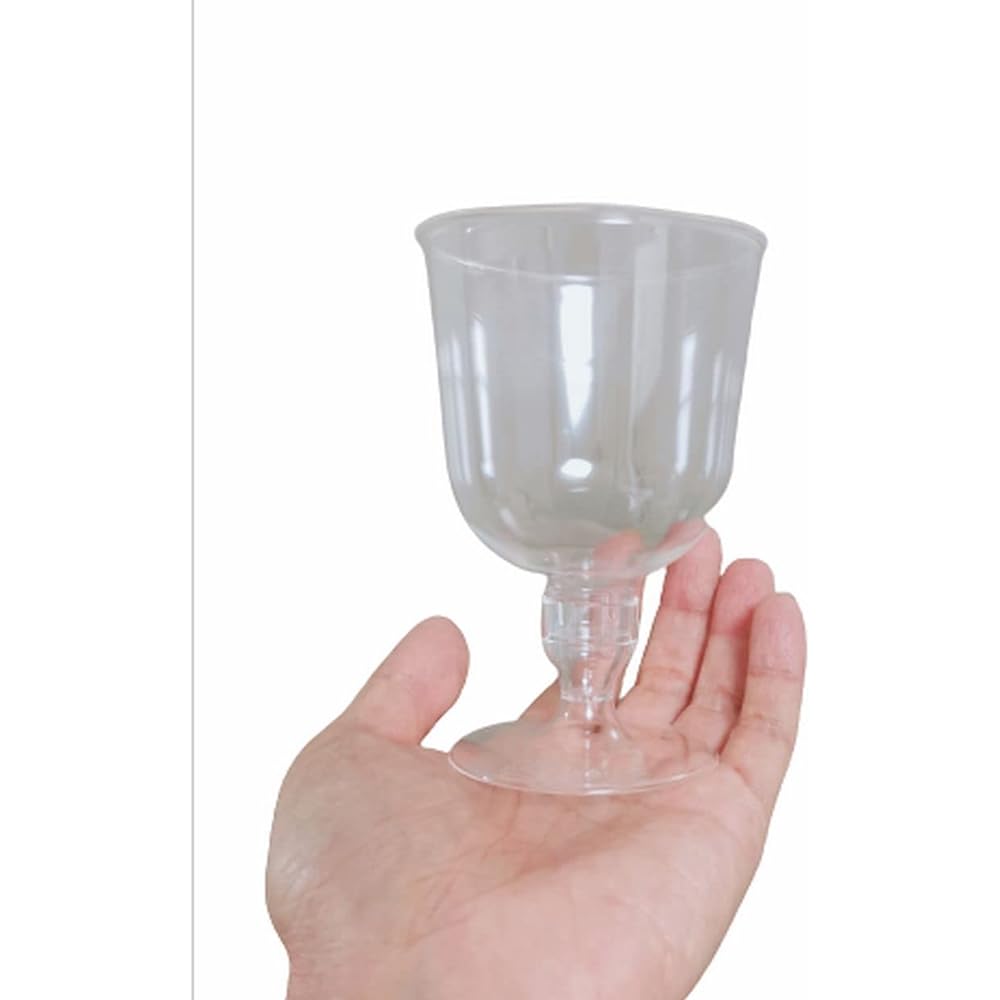 SQJ Made in Japan Wine Glasses Plastic Wine Cups 40 Pieces AK-40