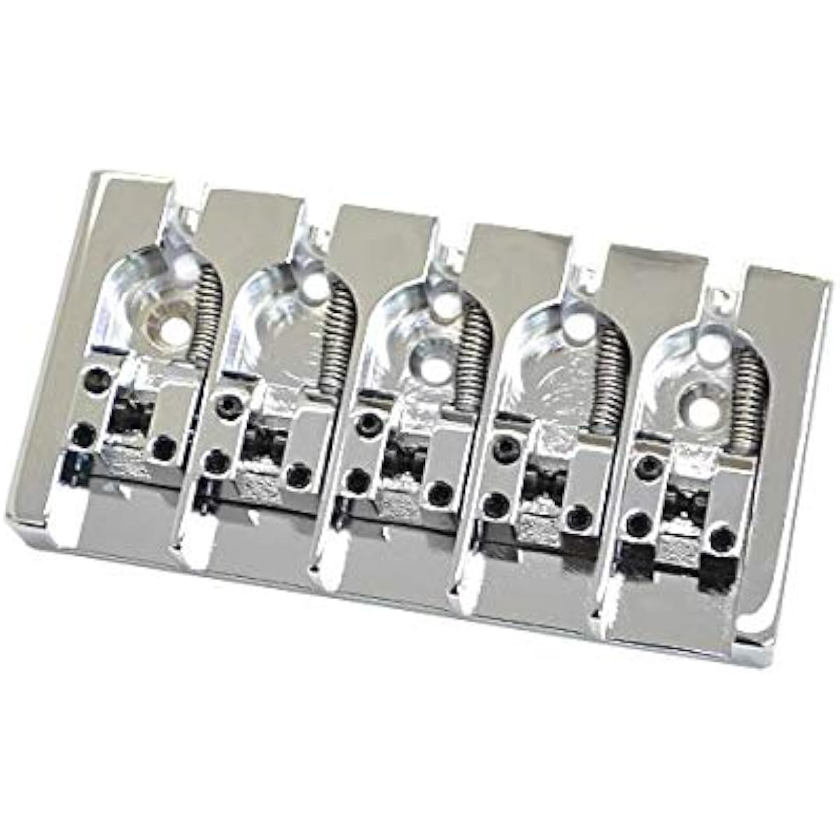 HIP SHOT Bass Bridge 5 String A Style Chrome .708 Brass
