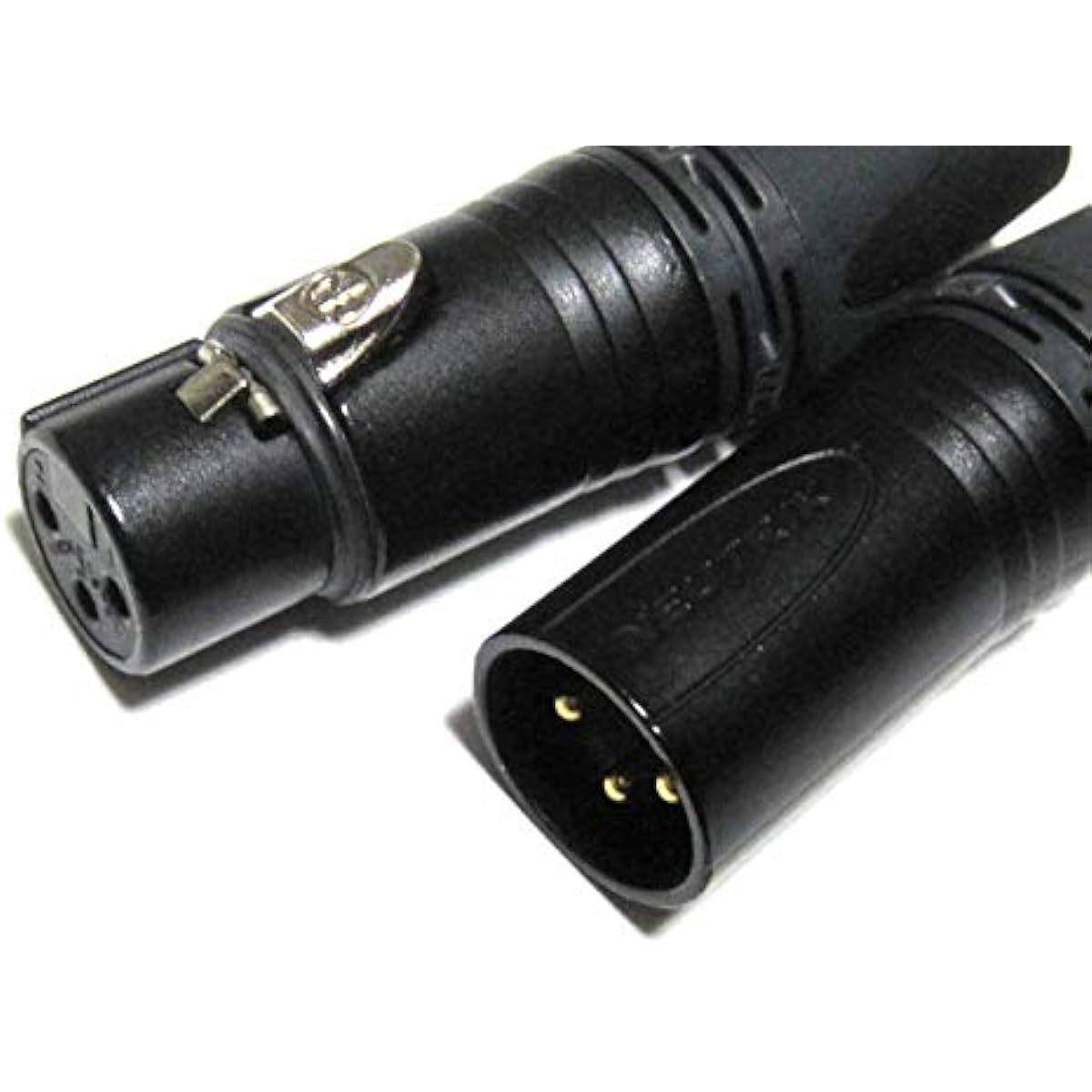 CANARE XLR cable Canon female-Canon male (100m) (black connector, purple)