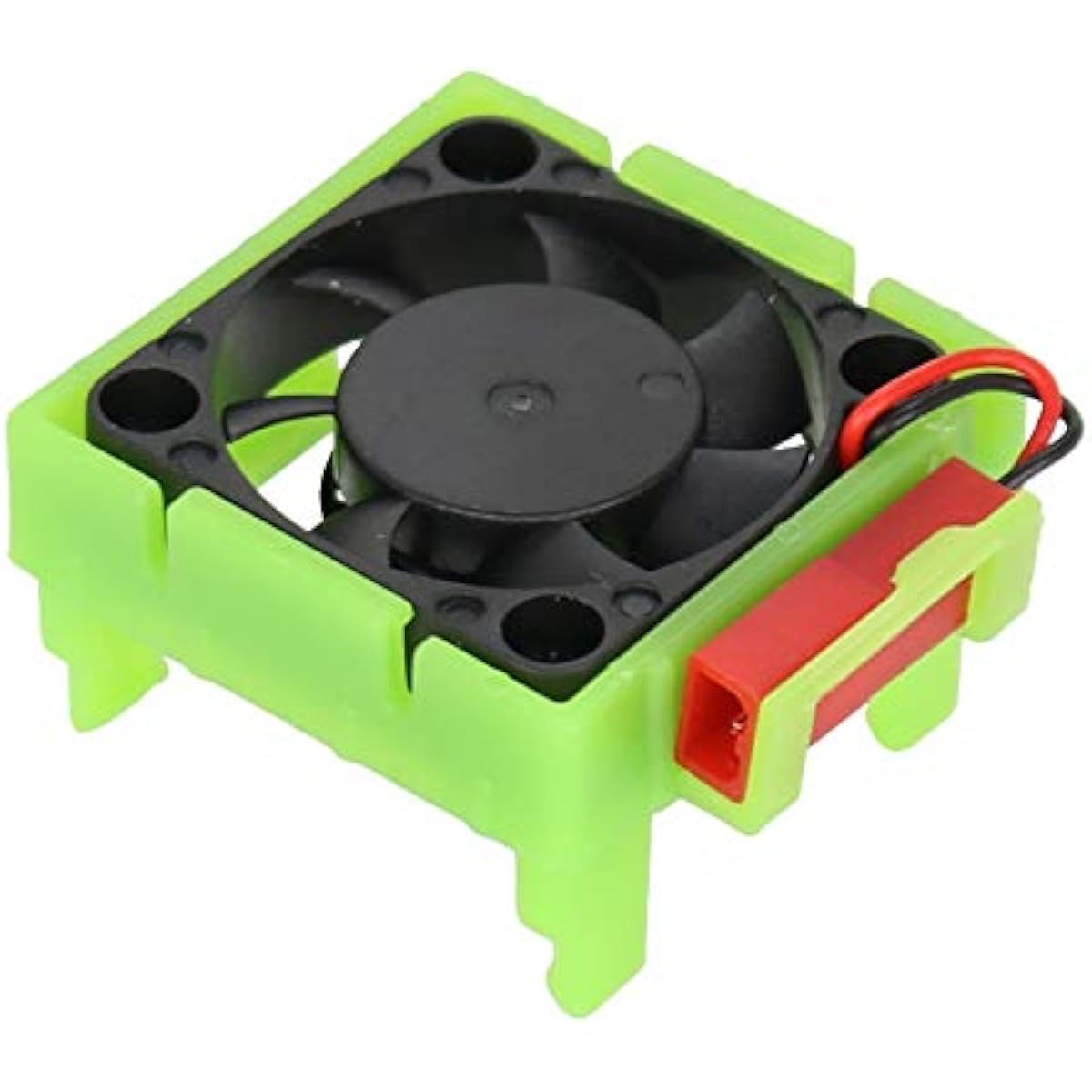 Powerhobby Cooling Fan for Traxxas Velineon VXl-3 ESC + 540/550 Heatsink Motor Fan Combo Green FITS : Traxxas Slash/Stampede 2WD / RUSTLER/Bandit / Rally VXL