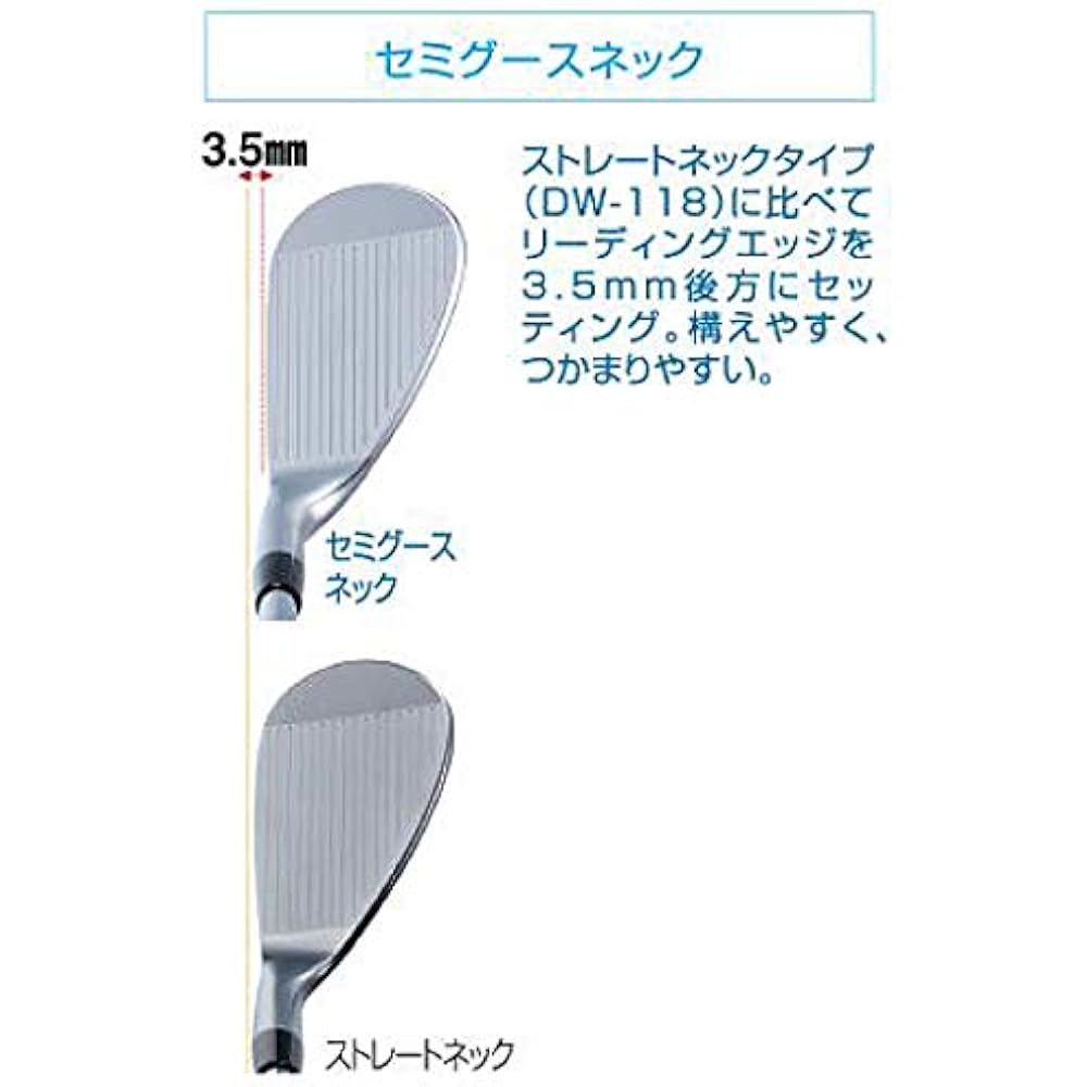 Kasco Dolphin Wedge Semi-Gooseneck Type Men's DW-120G