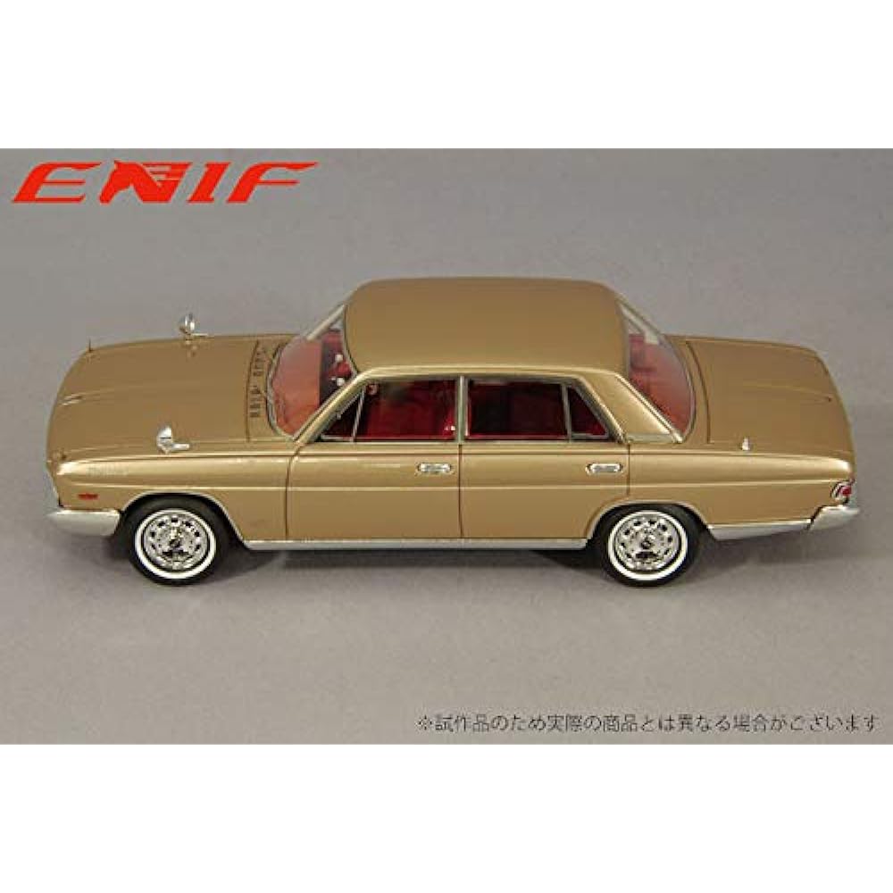 Kid Box ENIF 1/43 Nissan President H150 Type D Specification 1965 Brown Metallic Finished Product