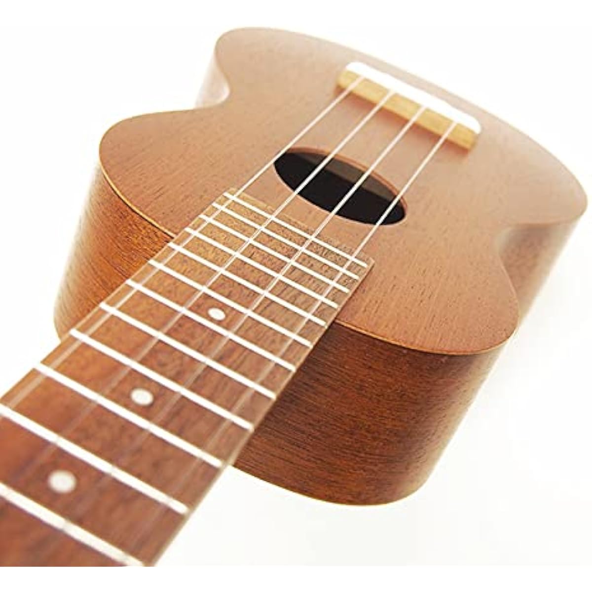 Famous Domestic Ukulele FS-1 Soprano Special 12 Piece Set Mahogany (Reliable Made in Japan) (Sweet Tone) (Friction Peg) (U)
