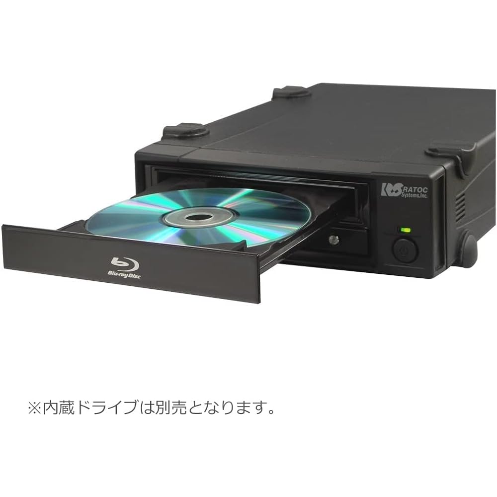 Ratock System USB3.0/eSATA 5 inch drive case RS-EC5-EU3ZA Black
