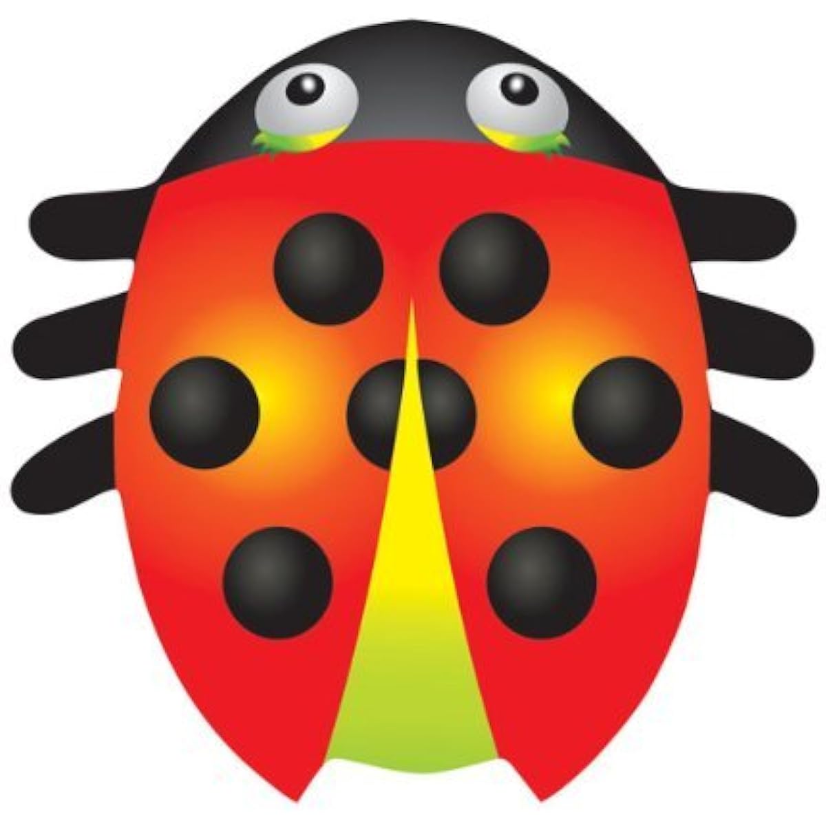 Ladybug Mini Nylon Kite by Brainstorm