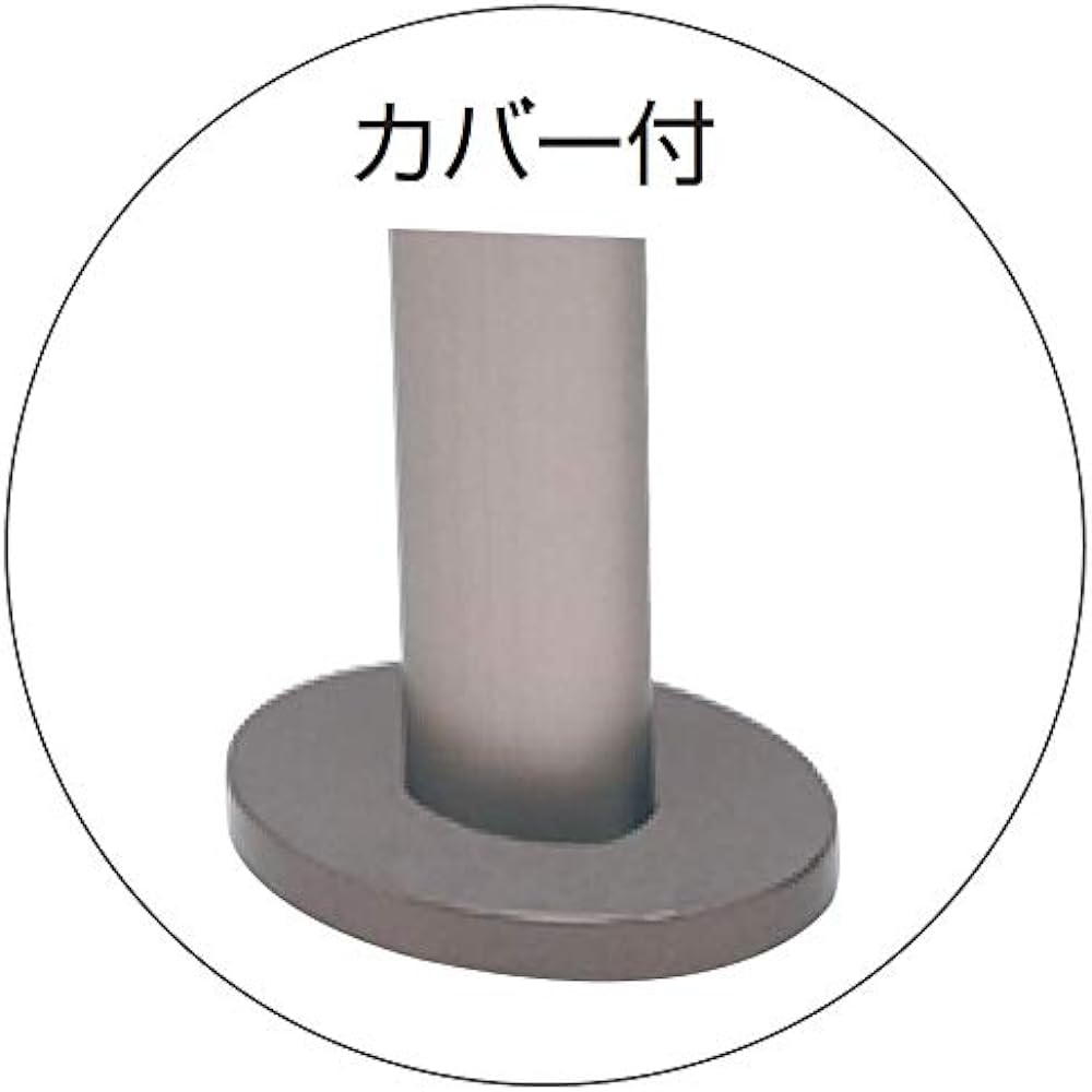 Cyclocare Elasto Outdoor Handrail Through Post 4040 Base Plate Type Dark Stainless Steel Body: Depth 5cm Body: Height 80cm Body: Width 3.5cm Cover Included