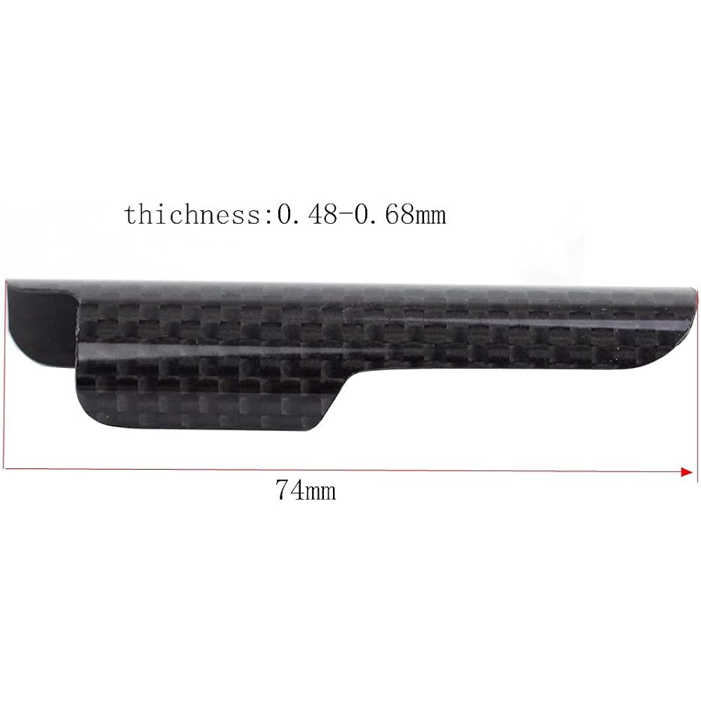 Aceoffix Carbon Fiber Chainstay Guard Rear Frame Protector Sticker for Folding Bike Bicycle Accessories Set Protector