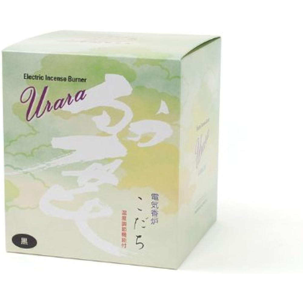 Electric incense burner Rei Kodachi black Shoeido