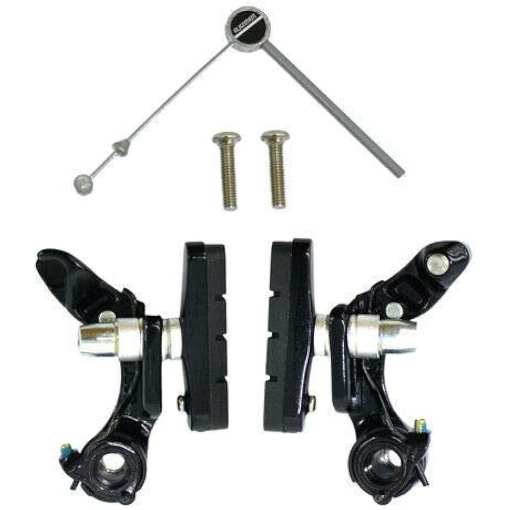 TEKTRO Oryx 992AG CycloCross Cantilever Bike Brake Set, Front and Rear), Black, MH1811