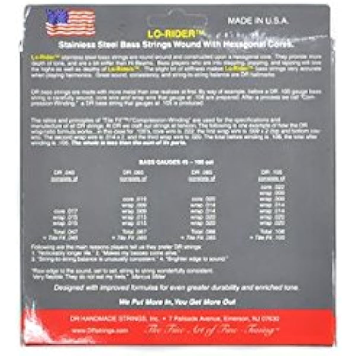 DR 6-string bass string MH6-130