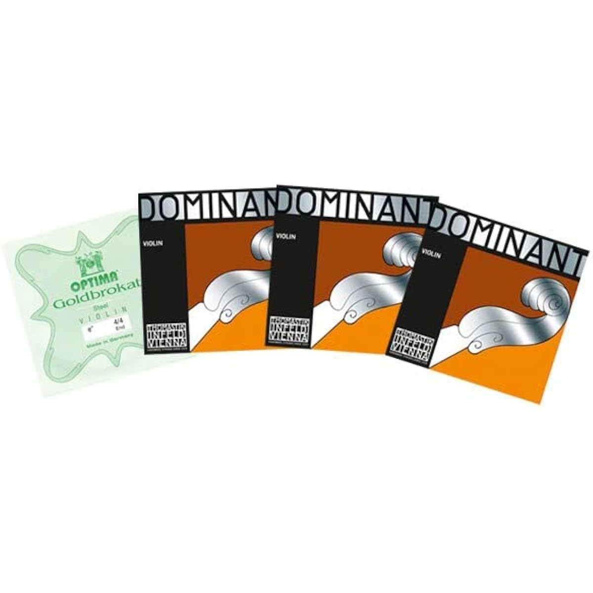 Thomastik-Infeld Dominant ADG/Gold Bracut E027LOOP Violin Strings