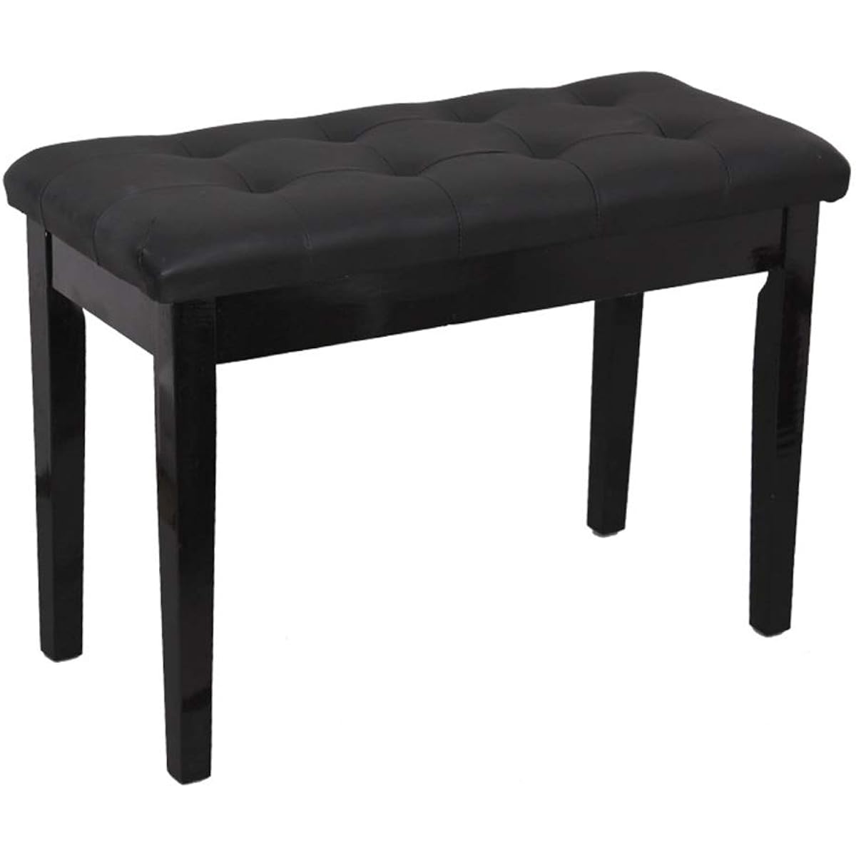 t adjustment, for electronic piano, chair, keyboard, bookshelf stool, single piano stool, electric piano stool, stool, solid wood double bench with guzheng guitar stool, piano stool keyboard bench musical instrument parts (Color: Black, Size: 75x34x50cm)