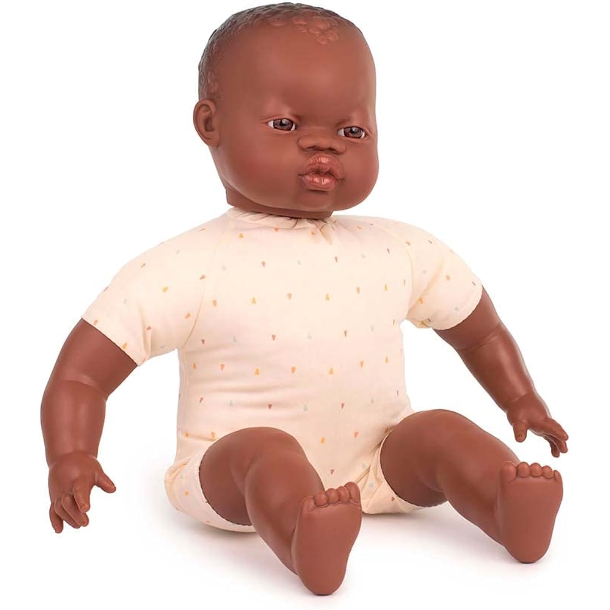 Miniland Educational - 15.75" Soft Body Baby Doll African