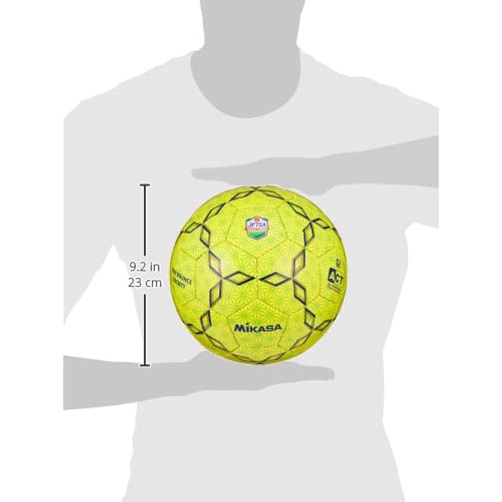 MIKASA Futsal Ball No. 5 Sosaichi Federation Official Ball/Sosaichi League Official Match Ball Yellow/Green Recommended Internal Pressure 0.560-0.700 (kgf/㎠) FS500C-YG-JF7SA