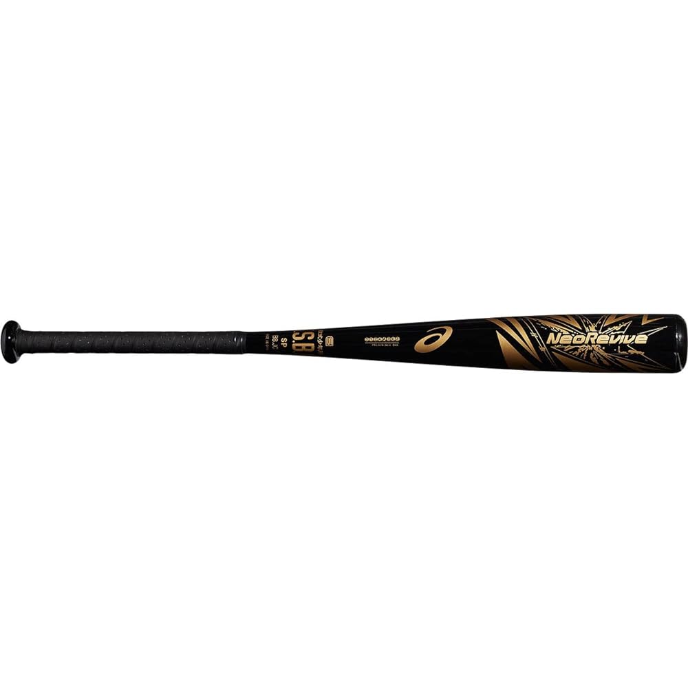 ASICS Baseball Boys' Metal Bat NEOREVIVE Junior Soft Ball Metal Bat J.S.B.B Rule Compliant 3124A303 Otani Player Image Color