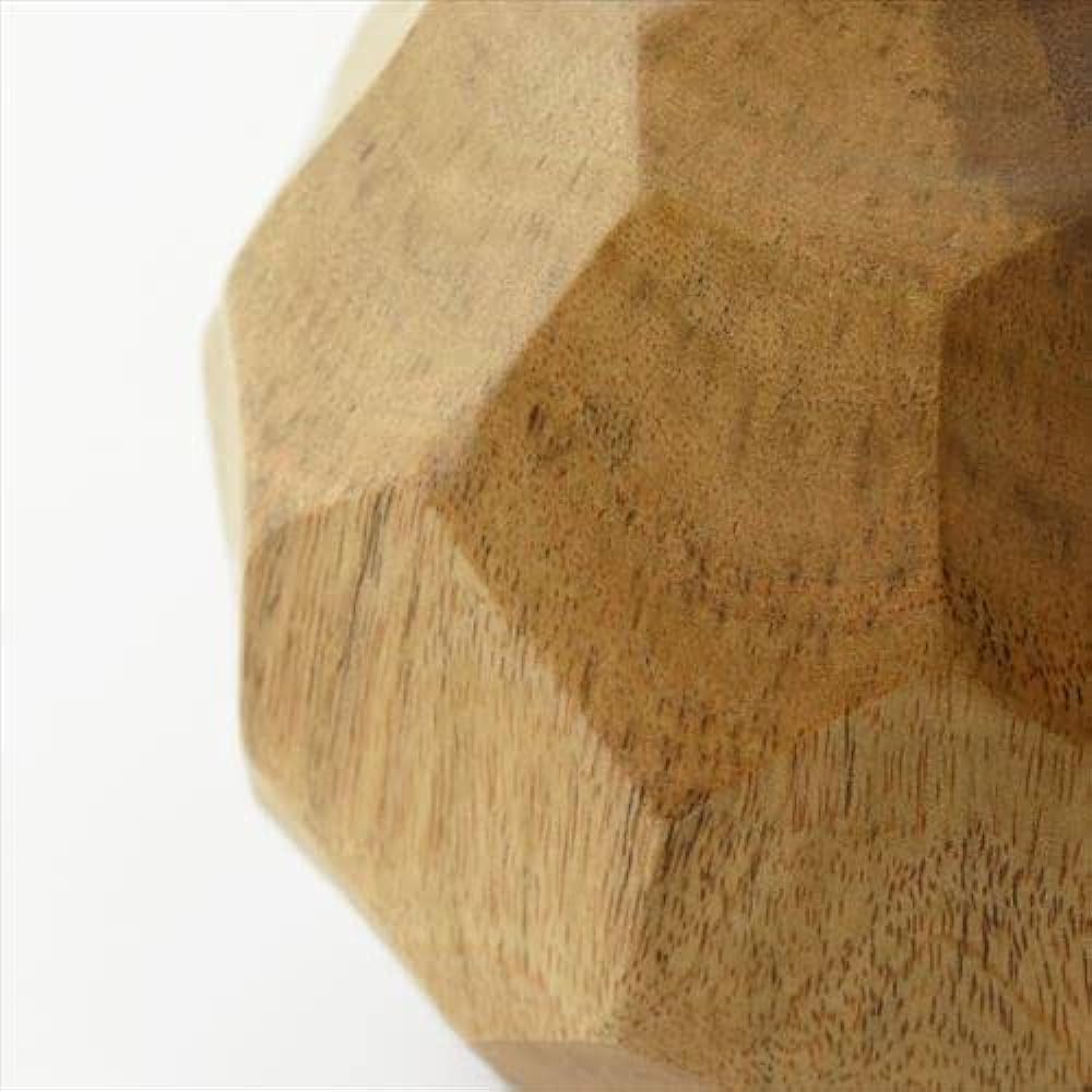 Mango wood flower vase diamond 10722890058