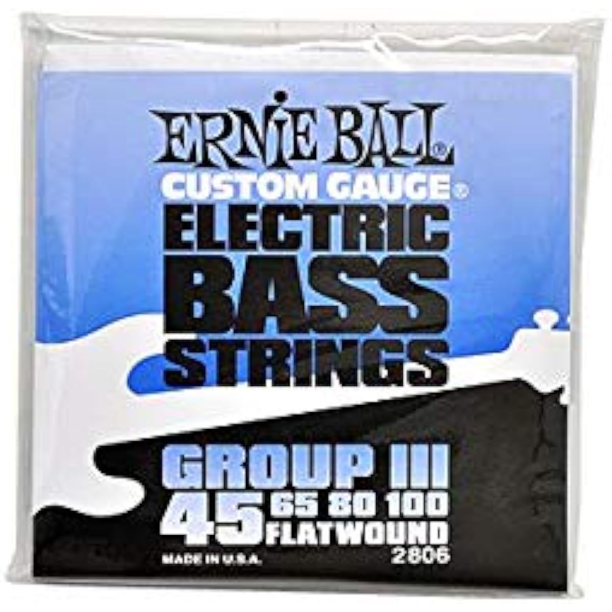 ERNIEBALL Bass Strings FLATWOUNDBASS GROUP III