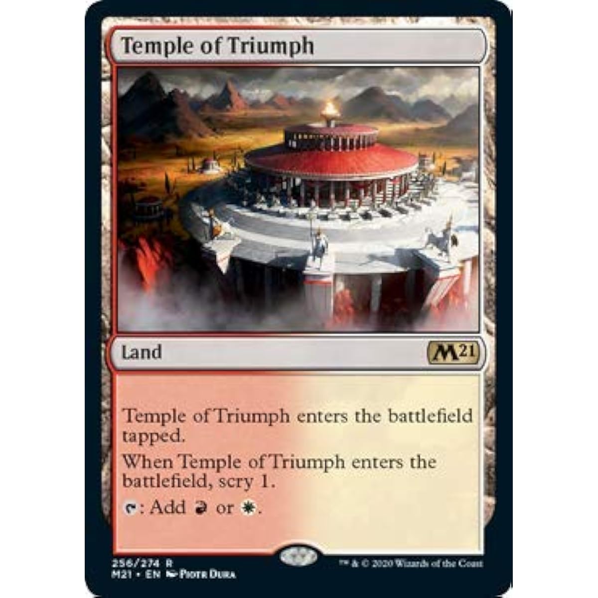 Magic: The Gathering - Temple of Victory - Core Set 2021