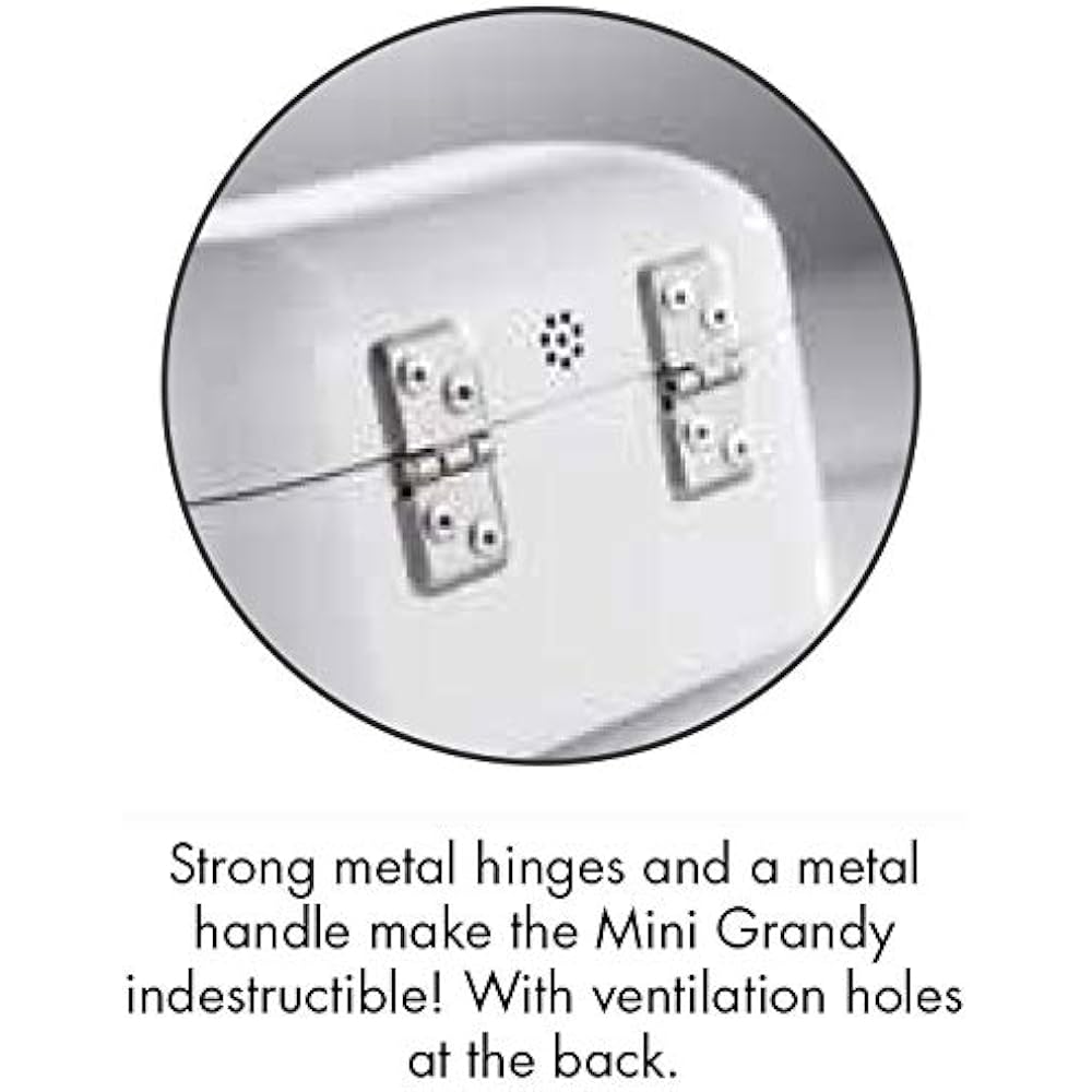 WESCO Jewelry/Cosmetic Box 'MINI GRANDY' Matte White 235001-74