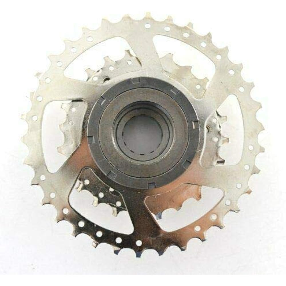 DNP 7 Speed Screw-on Freewheel Nickel Plate 11-34T #ST1781