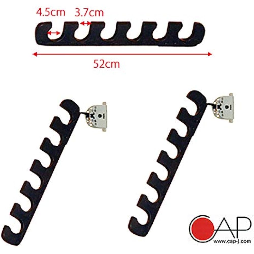 CAP Cap Wall Mounted Rod Holder Separate Type Fishing Rod Rack Rod Holder Fishing Rod Rack Wall Mounted Rack 290-291-292