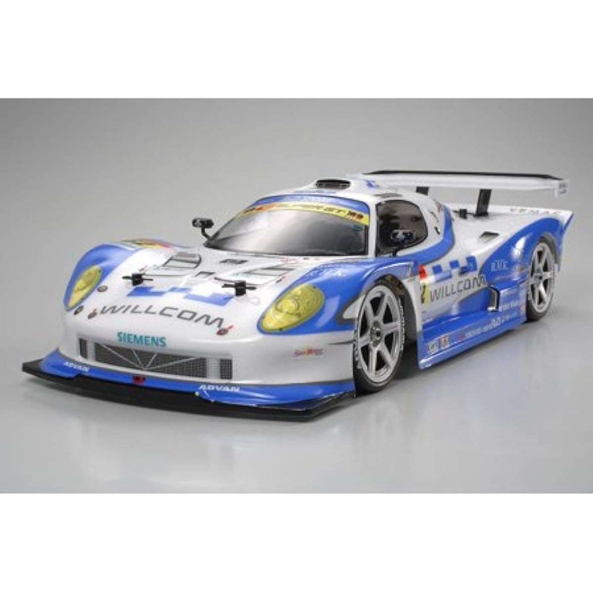 Aluminum rear wide suspension arm (for Tamiya Wild Willy 2) Blue SWR-31RB