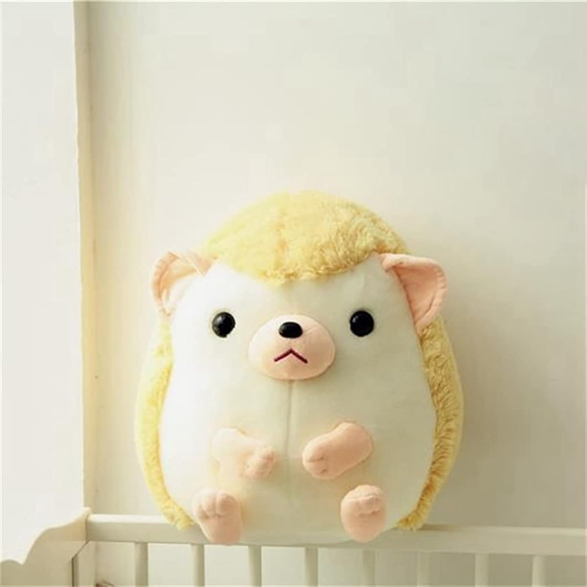 Hedgehog Body Pillow, Realistic Plush Toy, Cushion, Cute, Washable, Toy, Fun, Cute, Bedroom, Squishy, Fluffy, Soft, Animal, Bedroom, 45cm, Present, Gift, Store Decoration, Children's Day, Yellow, Birthday, Celebration, Christmas, Gift, Large