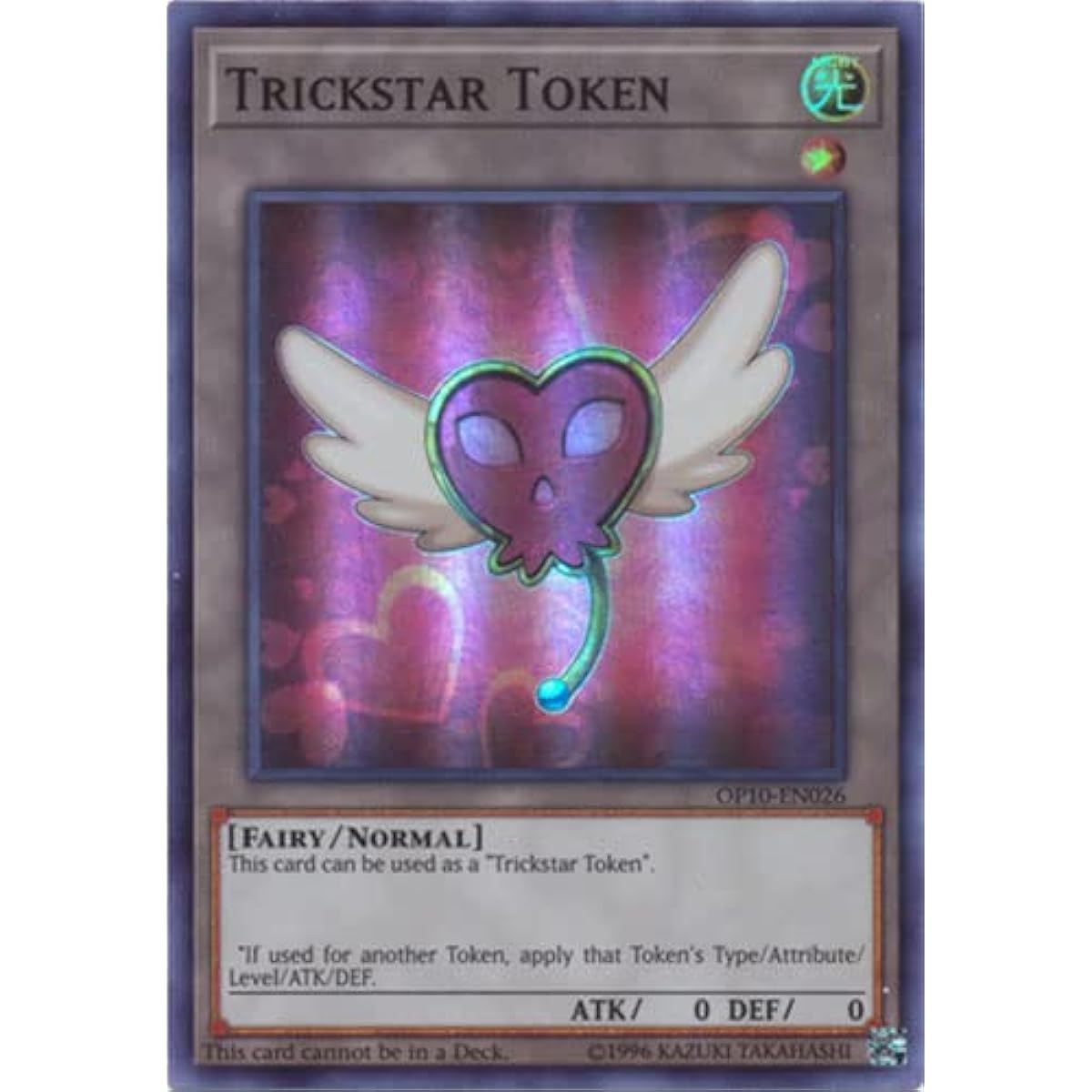Trickstar Token - OP10-EN026 - Super Rare - Unlimited Edition