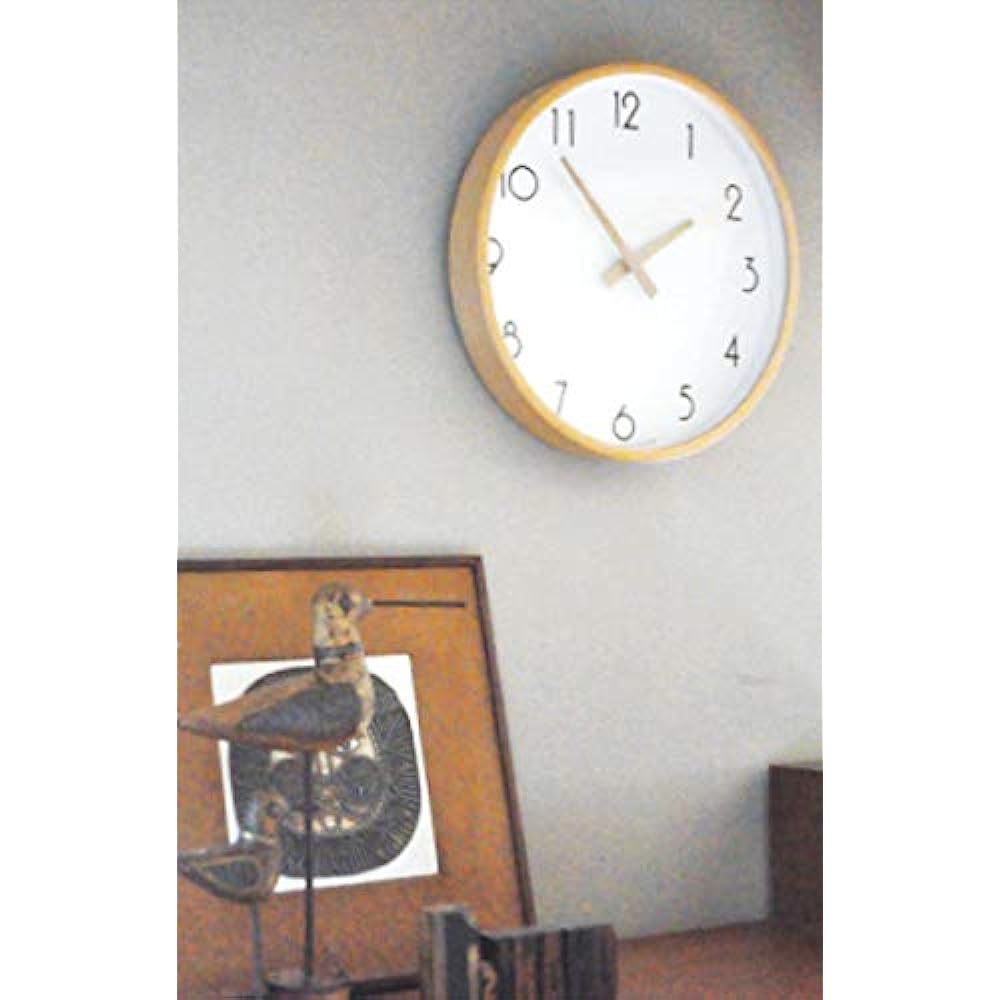 Creer Wall Clock CAMPAS Campus Wall Clock L White 4×31×31cm