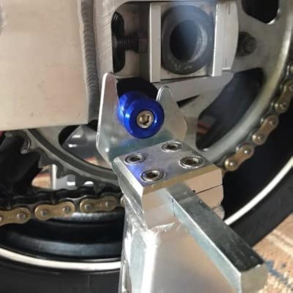 Motorcycle Swing Arm Bobbin Spool 8MM Swing Arm Spool Slider Stand Screw For Suzuki SV650 SV650A SV650S SV650F SV650X All Year (Color : H)