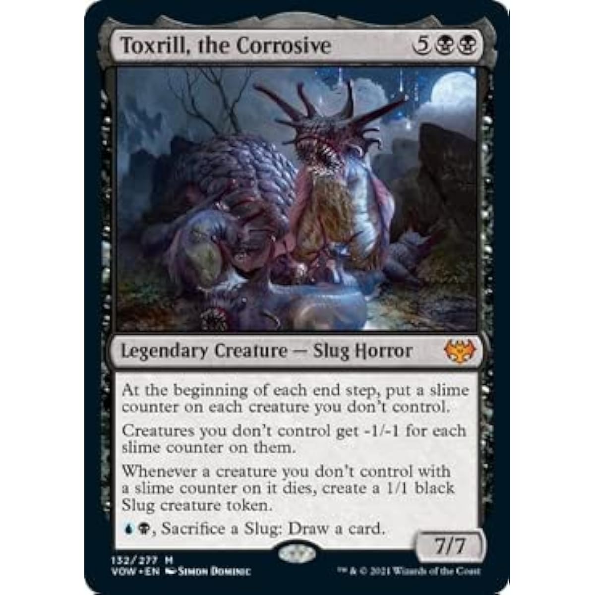Magic: The Gathering - Toxril, Corrosive (132) - Innistrad: Oath of Crimson