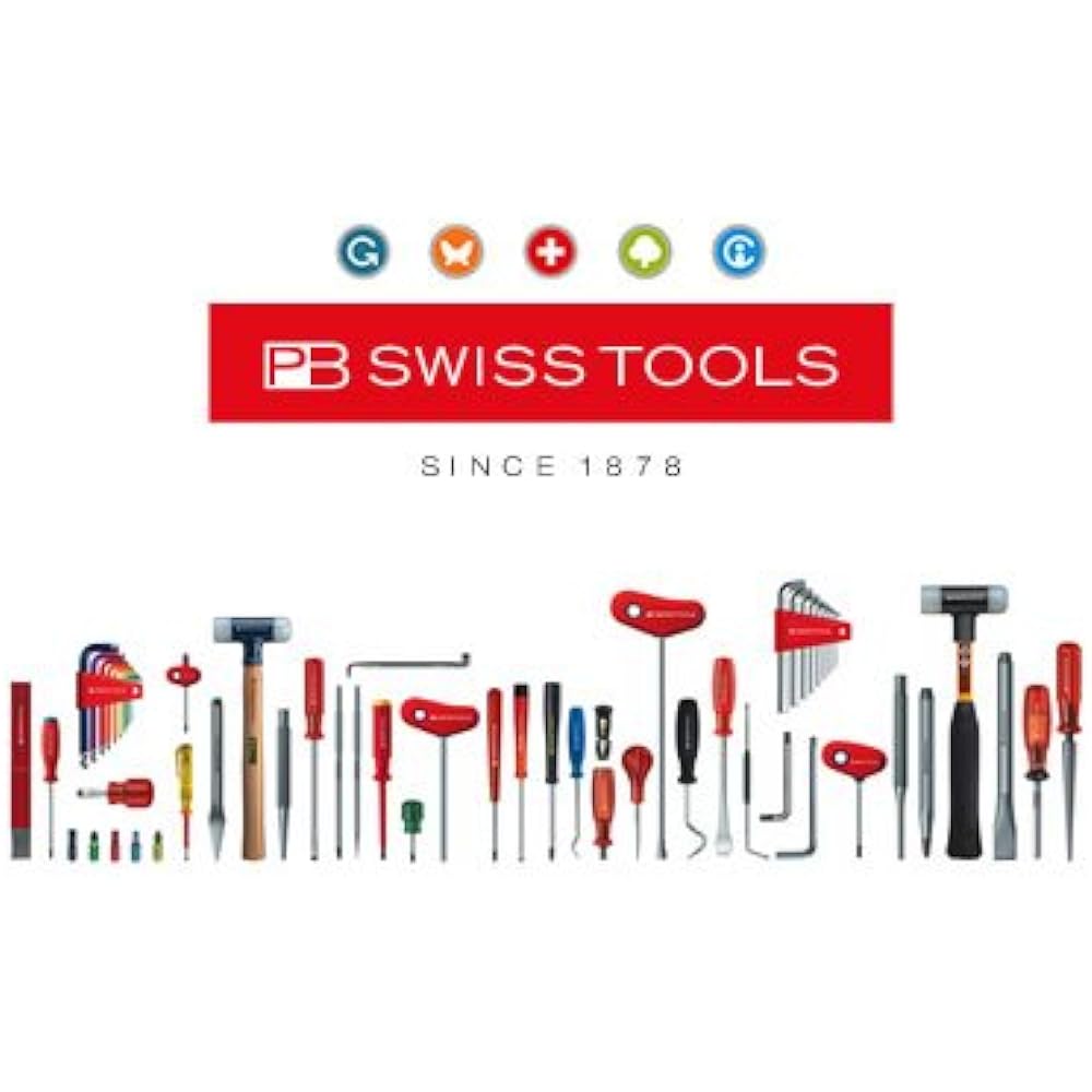 PB Swiss Tools Long hex wrench with ball 212L17