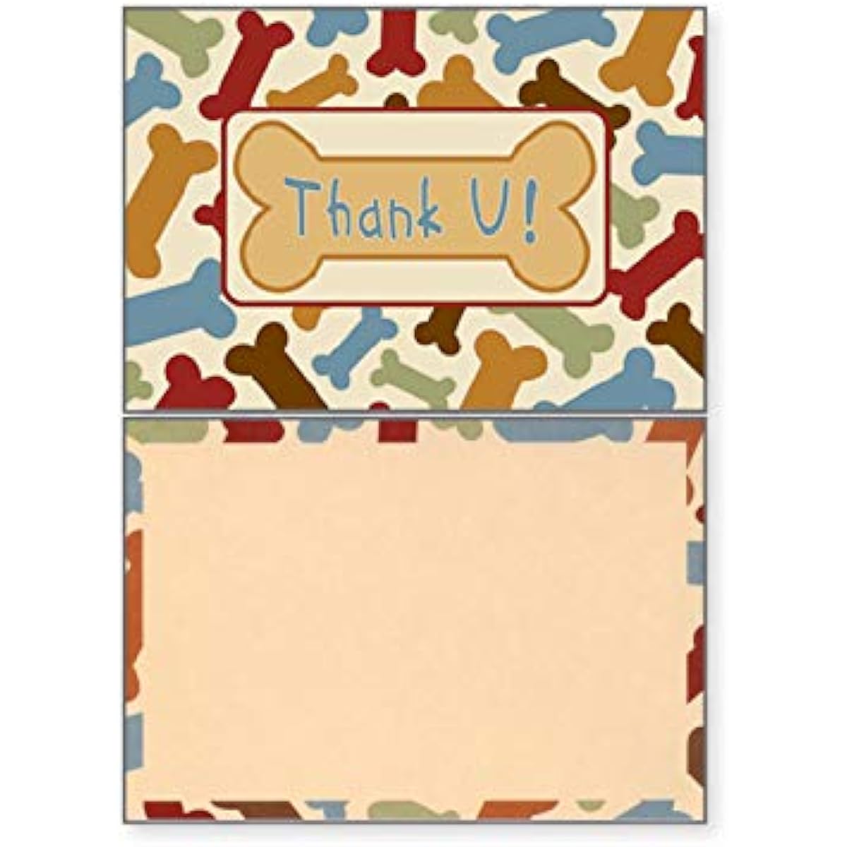 thank you! - Pet Thank You Card.