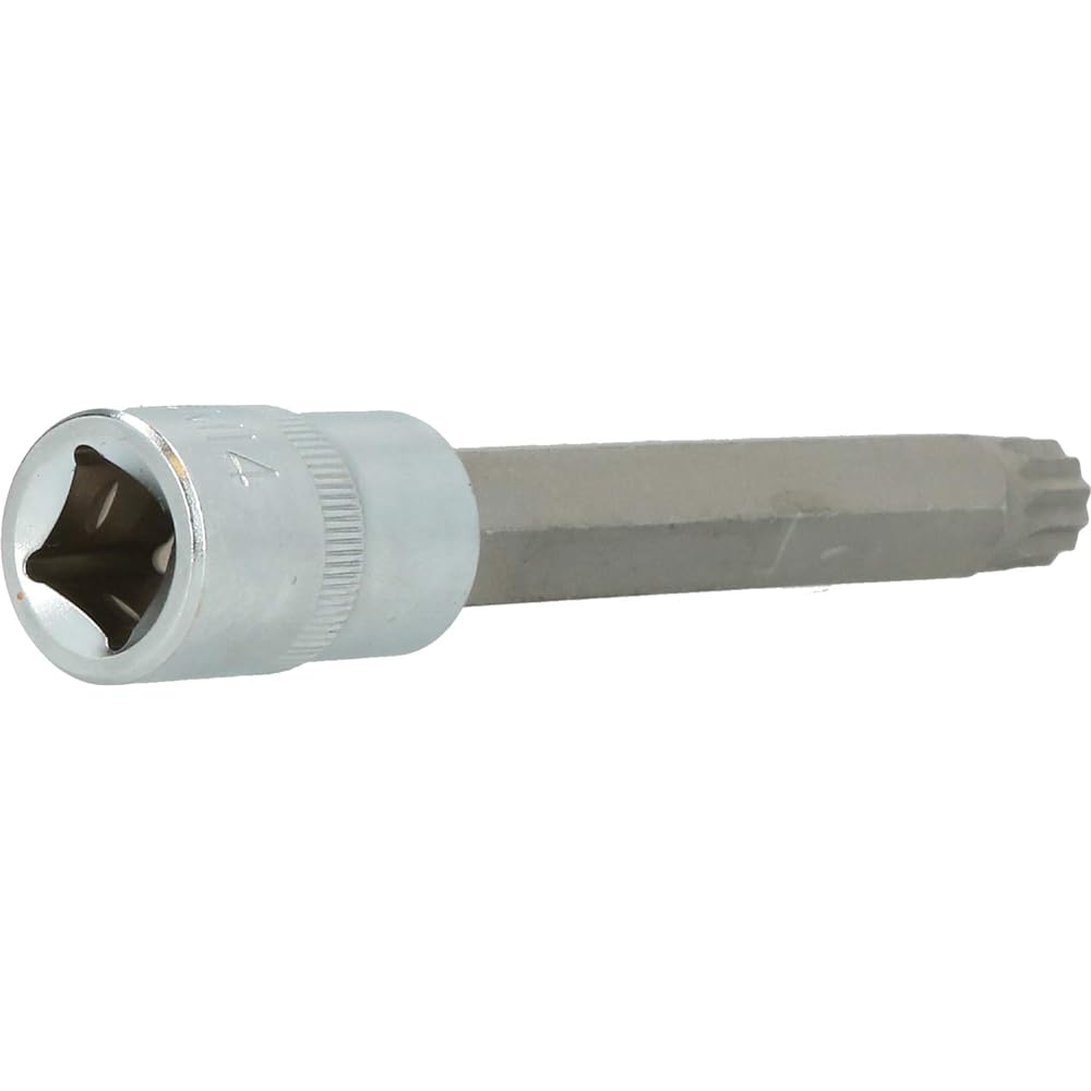KS Tools 1/2" Spline Bit Socket Length 140mm M14 BT022956