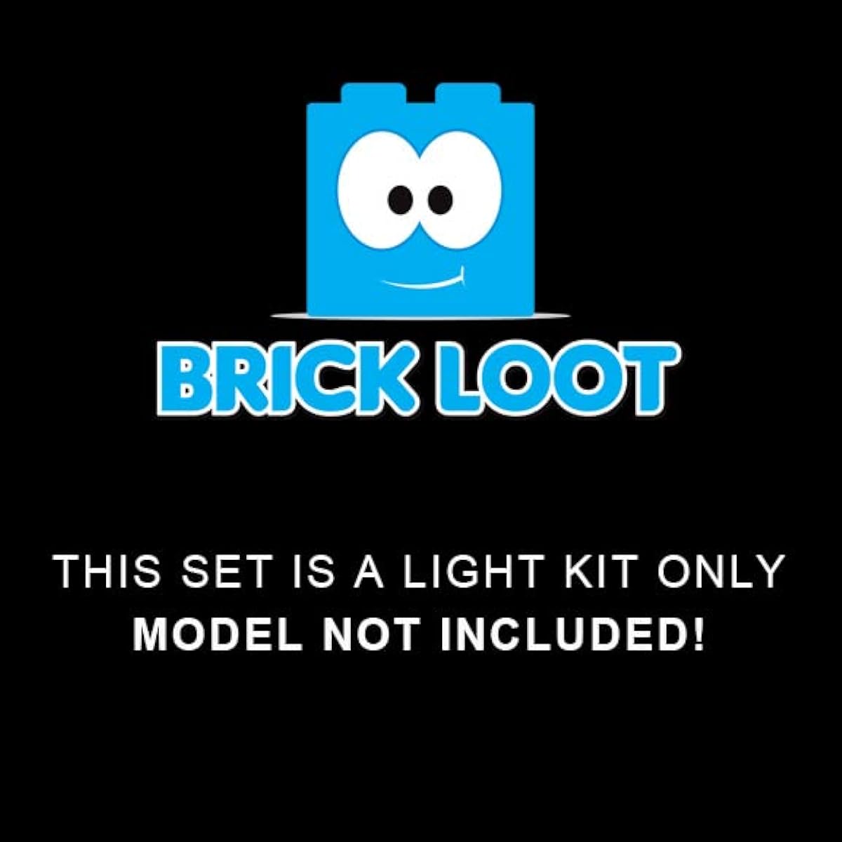 Brick Loot Deluxe LED Light Kit for your 10307 Eiffel Tower Model - (Not Included) - Enhance your build with lights