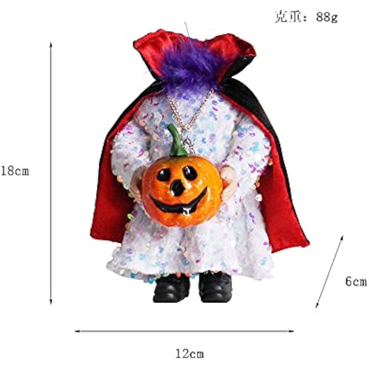 2 Piece Halloween Gnomes Plush Decoration Halloween Elf Dwarf Gnomes Handmade Swedish Tomte Gnomes Halloween Decoration Home Party Table Kitchen Tiered Tray Decoration Halloween Gnomes Gift Style 8