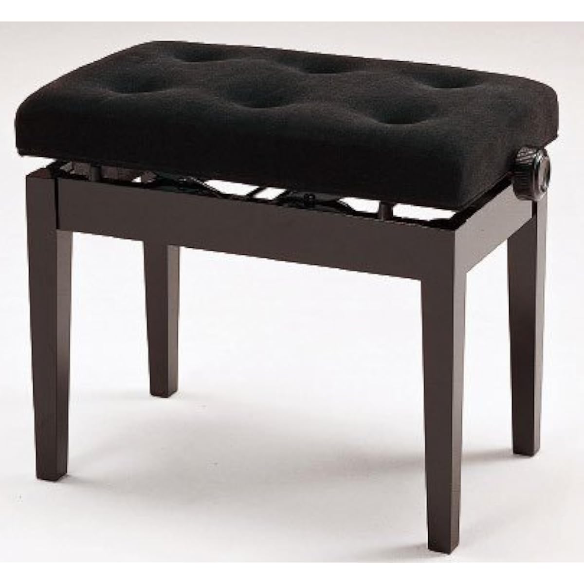New high-low piano chair (fabric upholstered type) black (ITOMASA)