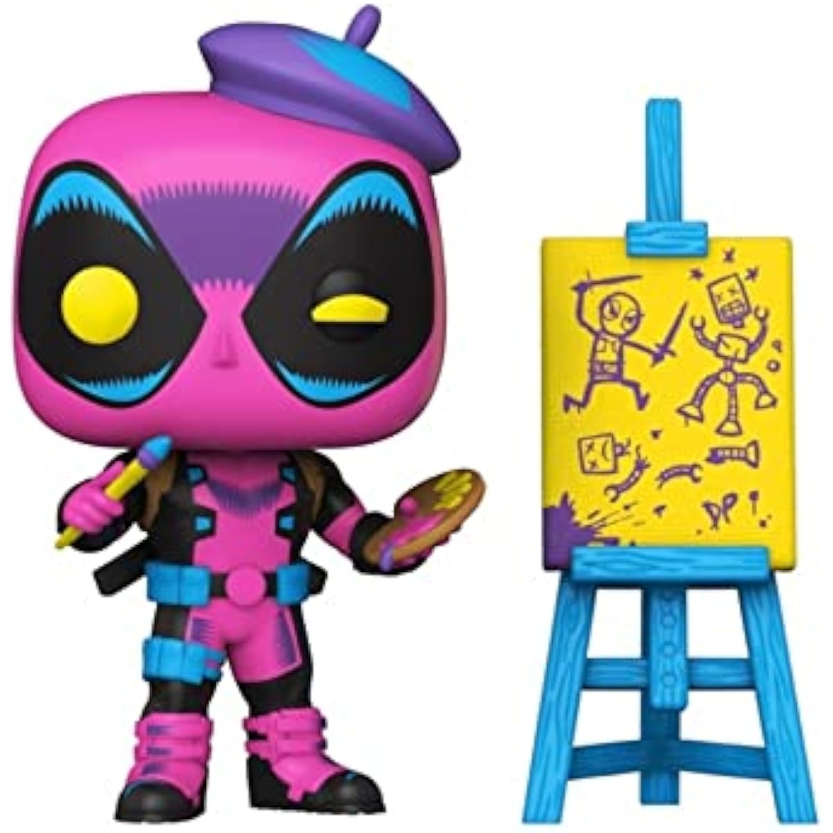 Funko POP! Bucket List Artist Deadpool 887 Exclusive Figure