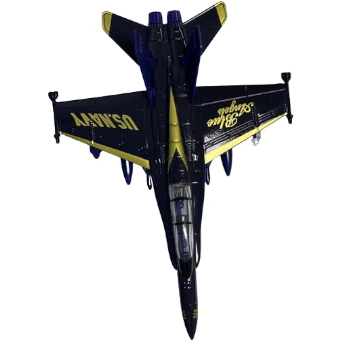 Magical Memories Collection Blue Angels Toy Planes by Magical Memories Collection Set of 2 Diecast Planes Fighter Jet Toys Great Model Airplane Toys with Pull Back Action Blue Angels Jet Model Planes Navy Blue Planes 7x5