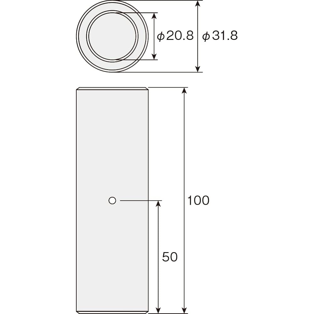 HOZAN Mounting Diameter Conversion Adapter L-503-1