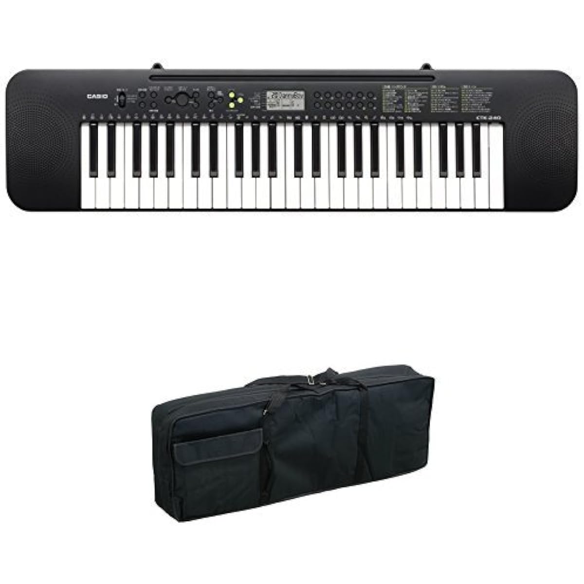 CASIO CTK-240 and Keyboard Bag KBB-M Set