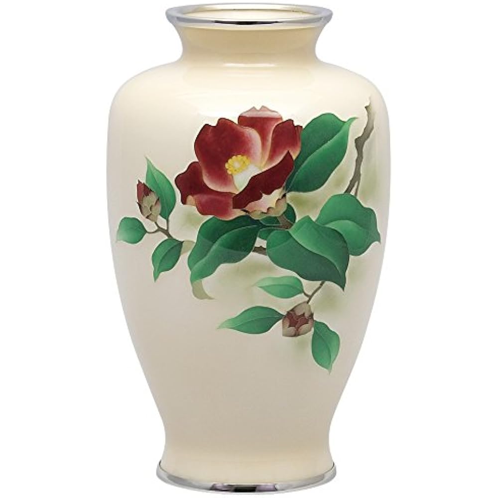 Saikosha Cloisonné Single Flower Vase Branch Cherry Blossom 009-02