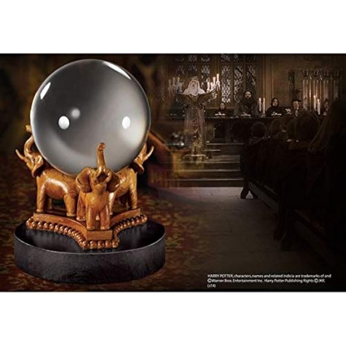 Noble Collection - Figurine - Harry Potter - Crystal Ball Replica 13cm - 0812370012022
