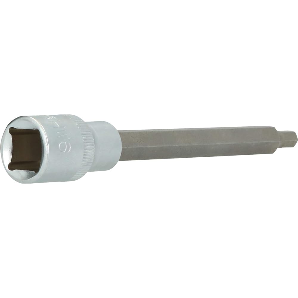 KS Tools 1/2" Hex Bit Socket Length 140mm 6mm BT022881