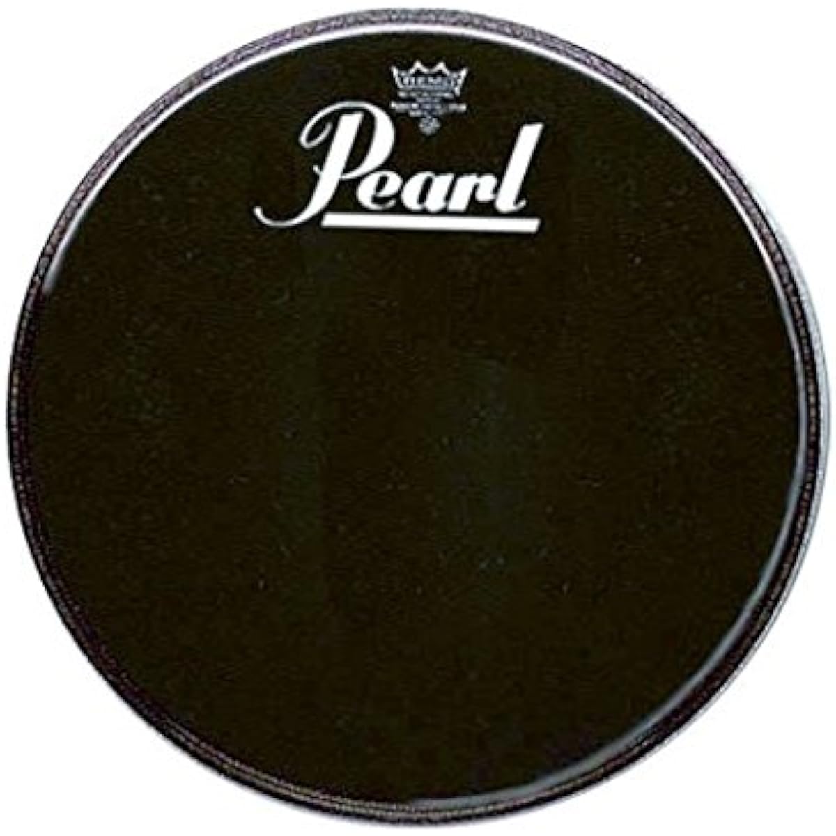 REMO 24-inch bass drum front head Power Stroke 3 (Ebony/White logo) P3-24ES-WS
